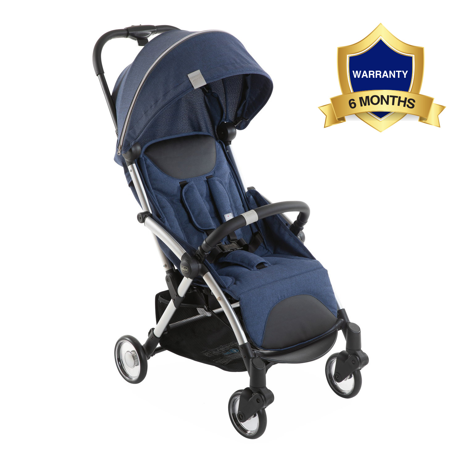 Goody Plus Stroller (Graphite, Black)-Indigo